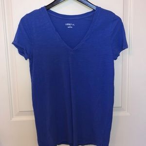 Women’s medium blue Vneck T-shirt